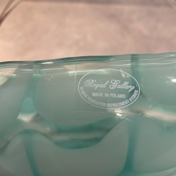 Royal Glass hand blown bowl - Picture 6 of 8